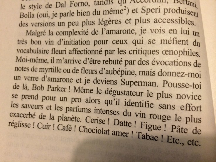 Extrait de Bacchus et moi